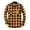 Yellow, variant on Kezqiaxn Mens Shirts Casual Summer Plaid Long Sleeve Regular-Fit Business Dress Shirt with Pockets Fashion Clothing