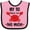 Pink and Black, variant on Inktastic My Tio Loves Me Nephew Boys or Girls Baby Bib