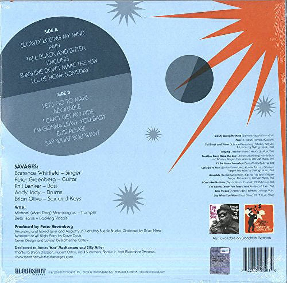 Barrence Whitfield & Savages - Soul Flowers Of Titan - Music & Performance - Vinyl