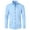 1 Blue, variant on Dress Shirts for Men Slim Fit Formal Shirts Long Sleeve Button Shirt Plain Colour Business Casual Shirt Men's Stretch Designer Tops Fashion Wedding Dinner Office Clothes Tall