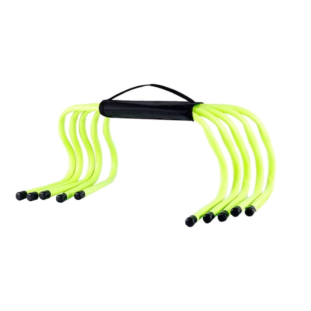 5x Vallas de entrenamiento de agilidad Vallas de entrenamiento de velocidad Atletismo Mejora coordinación de fuerza para de fútbol Juegos 23 cm