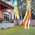 thumbnail image 4 of Easter Garden Windsock Flags 2PCS Cartoon Rabbit/Egg Wind Socks Spring Flag with Tassels Decoration for Outside, 4 of 5