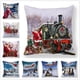 thumbnail image 2 of Funda de almohada navideña de Año Nuevo 2025 de 30 x 50 cm, 40 x 40 cm, 45 x 45 cm, funda de cojín para decoración navideña del hogar, 2 of 4