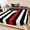 Black White Red, variant on Twin Sze Fitted Sheet Set - Red American Flag 2 Piece Bedding Sets 16" Deep Pocket Fitted Sheet with 1 Pillowcase, Black White Striped US Flag Stars Brushed Microfiber Hotel Luxury Bed Sheets