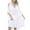 White, variant on Women's Blouse Border European And Clothing Hand Hook Stitching Backless Strapless Beach Skirt Blouse Dress Bathing Suit Cover up for Women plus Size
