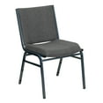 thumbnail image 2 of Flash Furniture HERCULES Series Heavy Duty Gray Fabric Stack Chair, 2 of 12