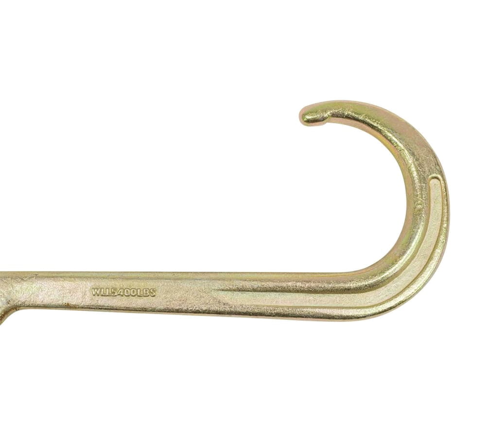 15" G70 J Hook w/ T-J Hooks and Enlarged Link, 5,400 lbs WLL, G70