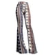 thumbnail image 1 of Pantalones de maternidad Gibobby mujer Pantalones ajustados de primavera retro con parte inferior de campana para mujer Pantalones con estampado grande a la cadera y de verano Multicolour XL, 1 of 5