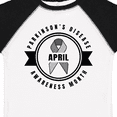 thumbnail image 4 of Inktastic April Parkinsons Disease Awareness Month Badge Boys or Girls Toddler T-Shirt, 4 of 5