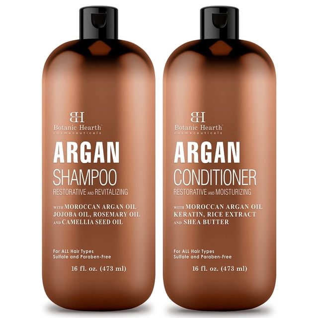 Set de champú y acondicionador Botanic Hearth Argan Oil