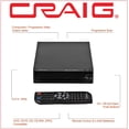 thumbnail image 2 of Reproductor de DVD/CD Craig CVD512a DVD-R/RW, JPEG, CD-R/RW con mando a distancia, 2 of 2