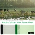 thumbnail image 2 of POINTERTECK Plastic Fence Mesh 300x40cm Chicken Wire Fence Mesh Durable And Lightweight Fencing Wire Chicken Wire Frame For Crafts Gardening Poultry Fencing, 2 of 9