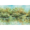 thumbnail image 2 of King, Michael 14x11 White Modern Wood Framed Museum Art Print Titled - Hamden Pond, 2 of 4