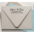 thumbnail image 4 of Printtoo Personalized Return Family Address Stamps Customized Save The Date Rubber Stamp, 4 of 7