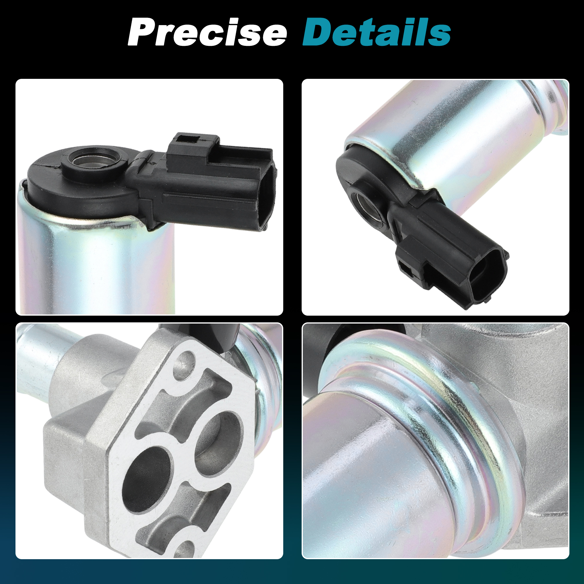 Unique Bargains Idle Air Control Valve for Lincoln Town Car 2000-2002 4.6L V8 Fuel Injection Idle Air Control Valve IAC w/Gasket for Ford Explorer 2002 4.6L V8 No.F8VZF715BA/F8VZF715BB