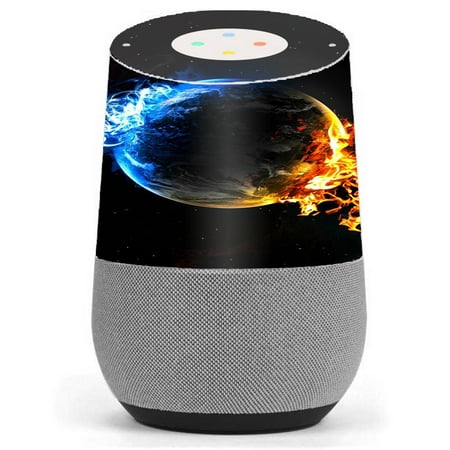Skin Decal Vinyl Wrap For Google Home Stickers Skins Cover/ Fire Water Earth