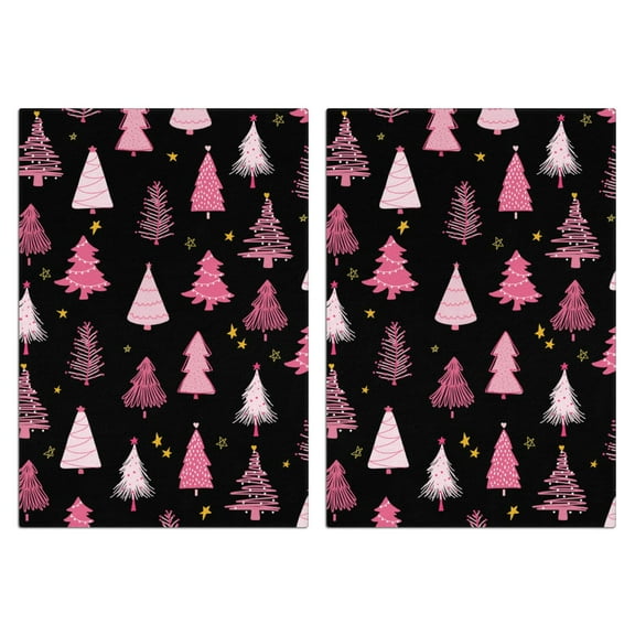 Christmas Kitchen Towels Set Of 2 - 18x26 Inch Ultra Absorbent Dish Towels, Soft Drying Hand Towels for Cooking, Baking & Decor, Spring/Summer Home Aesthetic.