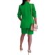 thumbnail image 5 of Trajes de 2 piezas Blazer Trajes Solapas Chaqueta de manga larga Pantalones cortos de cintura alta Conjunto de traje de negocios de trabajo, 5 of 5