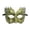 A003- Green, variant on Halloween Mask, Masquerade Mask for Men, Vintage Halloween, Mask for Masquerade Party, Antique Green Bronze Half-Face Mask with Serrated Engraved Details, 8X6 in Adjustable Styled