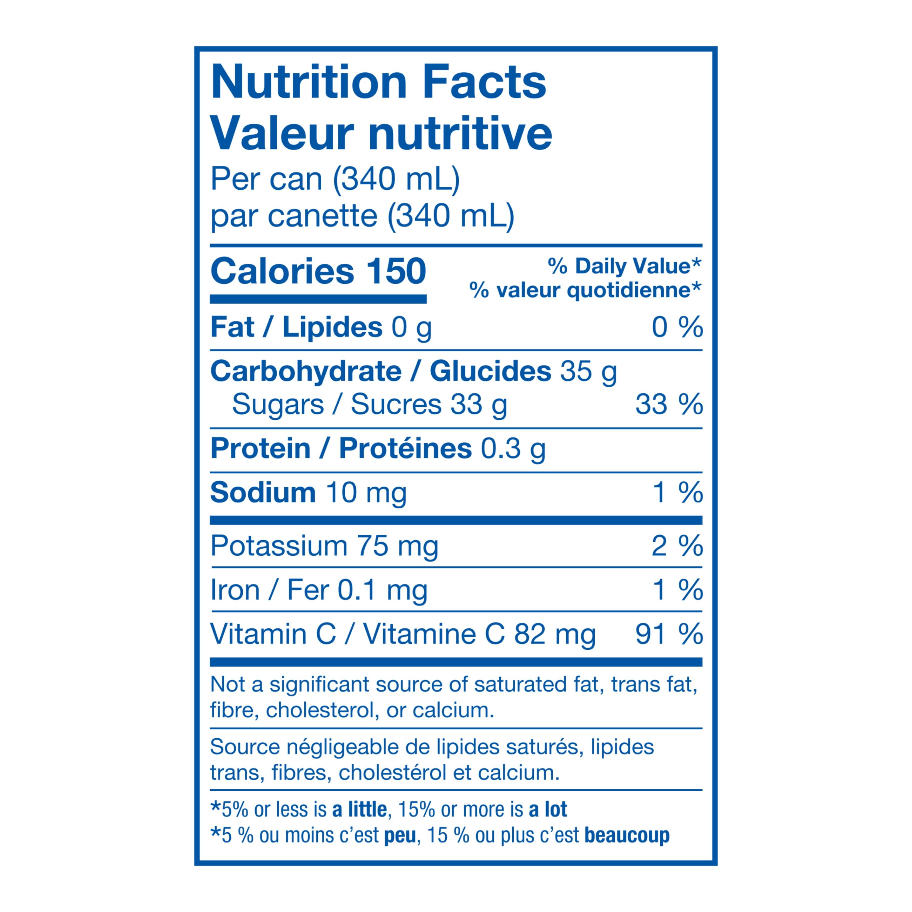 Dole Pineapple Passion Mango Juice Cocktail 12 x 340 mL, Cans, 12x340mL