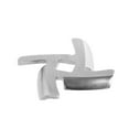 thumbnail image 4 of 3 Pieces Meat Grinder Blade Stainless Steel Knife Cutter Replacement for Grinder, 4 of 7