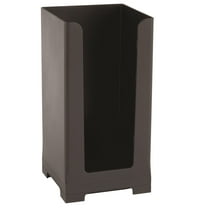 Rattleware 8-Inch Snap Bin Lid Holder, Black – Organizing Rack for Kitchen or Café Use