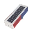 thumbnail image 3 of Luces estroboscópicas de seguridad vial LED rojas y azules para construcción de carreteras, destello integrado mediano, señal de advertencia alimentada por energía solar, 3 of 8