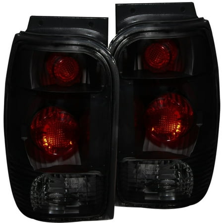 - ANZO 1998-2001 Ford Explorer Taillights Dark Smoke