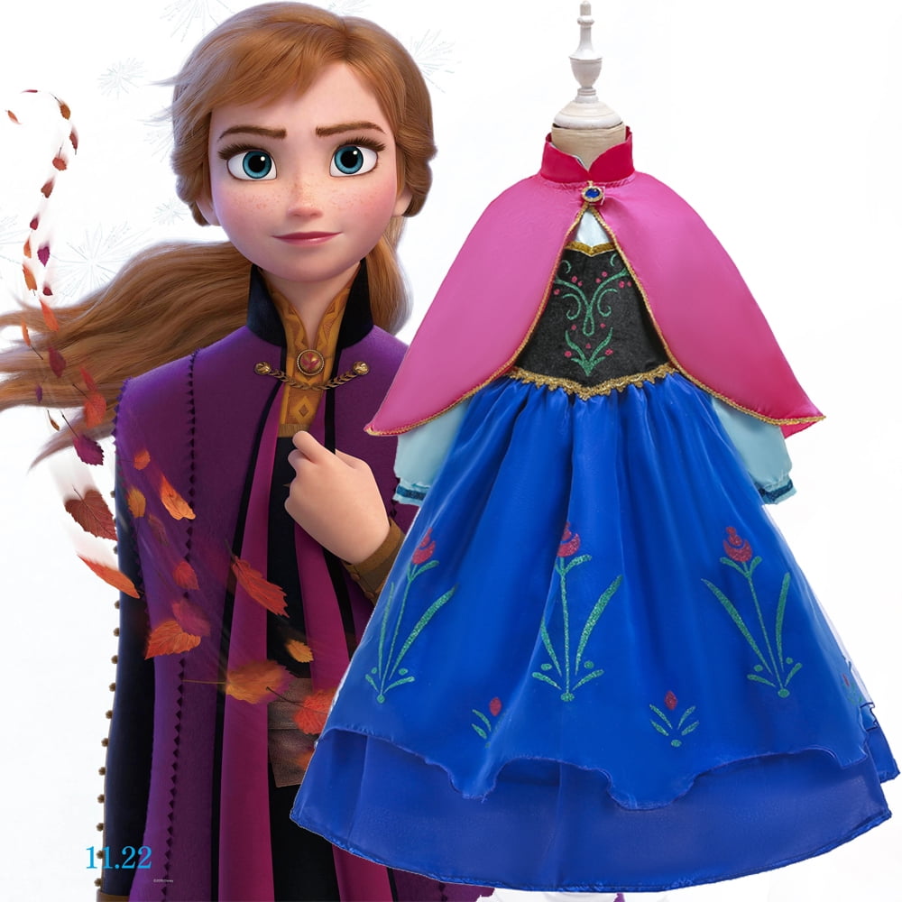 Disney Frozen Princess Anna Costume Dress Togo Ubuy