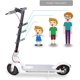 thumbnail image 2 of Scooter niños manillar ajustable manillar barandilla de seguridad para niños para Xiaomi Scooter (negro) JAMW Sencillez, 2 of 5