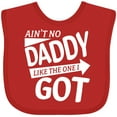 thumbnail image 3 of Inktastic Ain't No Daddy Like the One I Got Father's Day for Kids Boys or Girls Baby Bib, 3 of 4