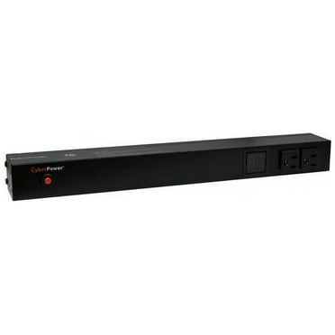 CyberPower PDU15M2F12R Metered 1U 120V 15A 15 ft Power Distribution Units