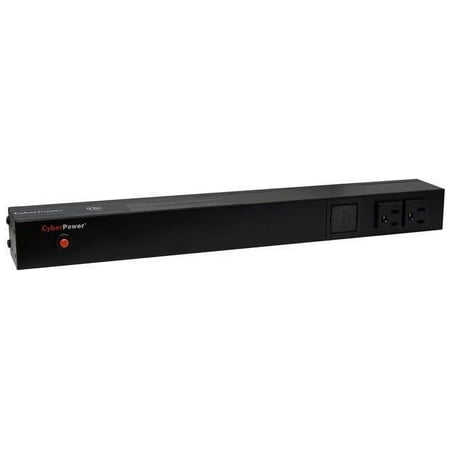 UPC: 0649532901937 | CyberPower PDU15M2F12R Metered 1U 120V 15A 15 ft Power Distribution Units