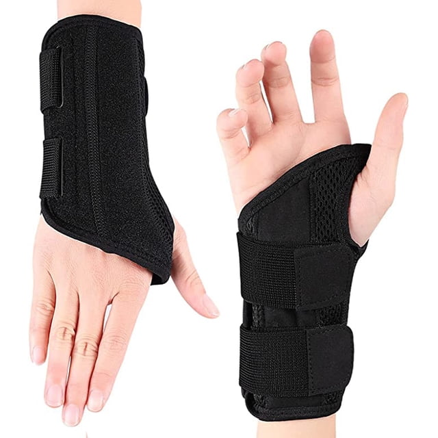 Wrist Support Brace Adults Supporting Sleeve Hand Joints Stabilization Wrap Adjustable Breathable Joint Splint Protective Gear Accessory