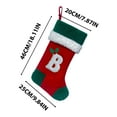 thumbnail image 3 of Diceymbol Christmas Stocking with 3D Santa Boots Design Large 18 Inch Hanging Gift Bag for Fireplace Mantel Decorations, Holiday Family Personalized Sock, 3 of 8