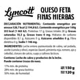thumbnail image 2 of Queso feta Lyncott finas hierbas 150 g, 2 of 4