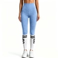 thumbnail image 7 of Akiihool Yoga Pants Women Plus Size Women’s Jogger Pants High Waisted Sweatpants with Pockets Tapered Casual Pants Loose Track Cuff Leggings (Sky Blue,S), 7 of 7