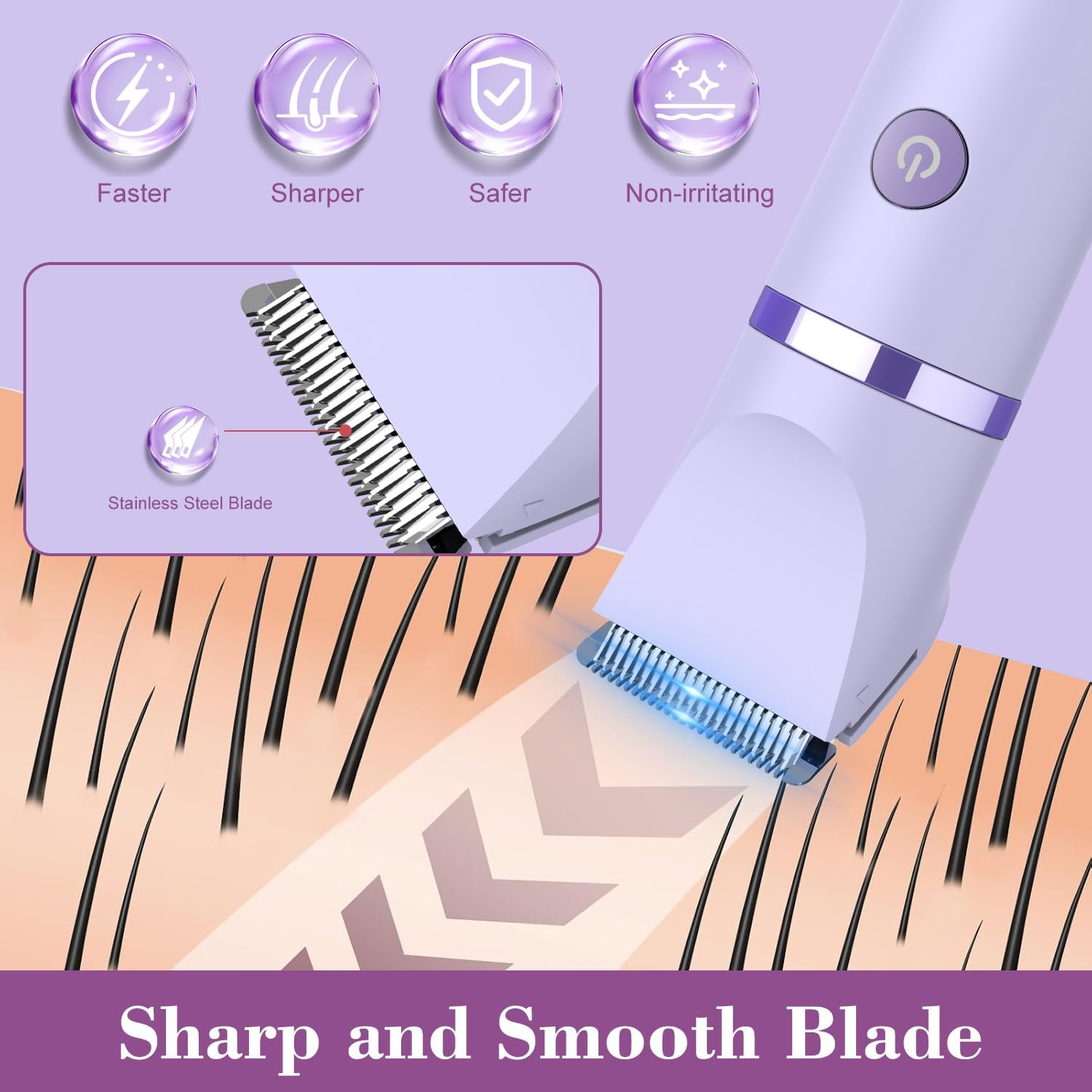 Obacre 3-in-1 Bikini Trimmer for Women photo 7