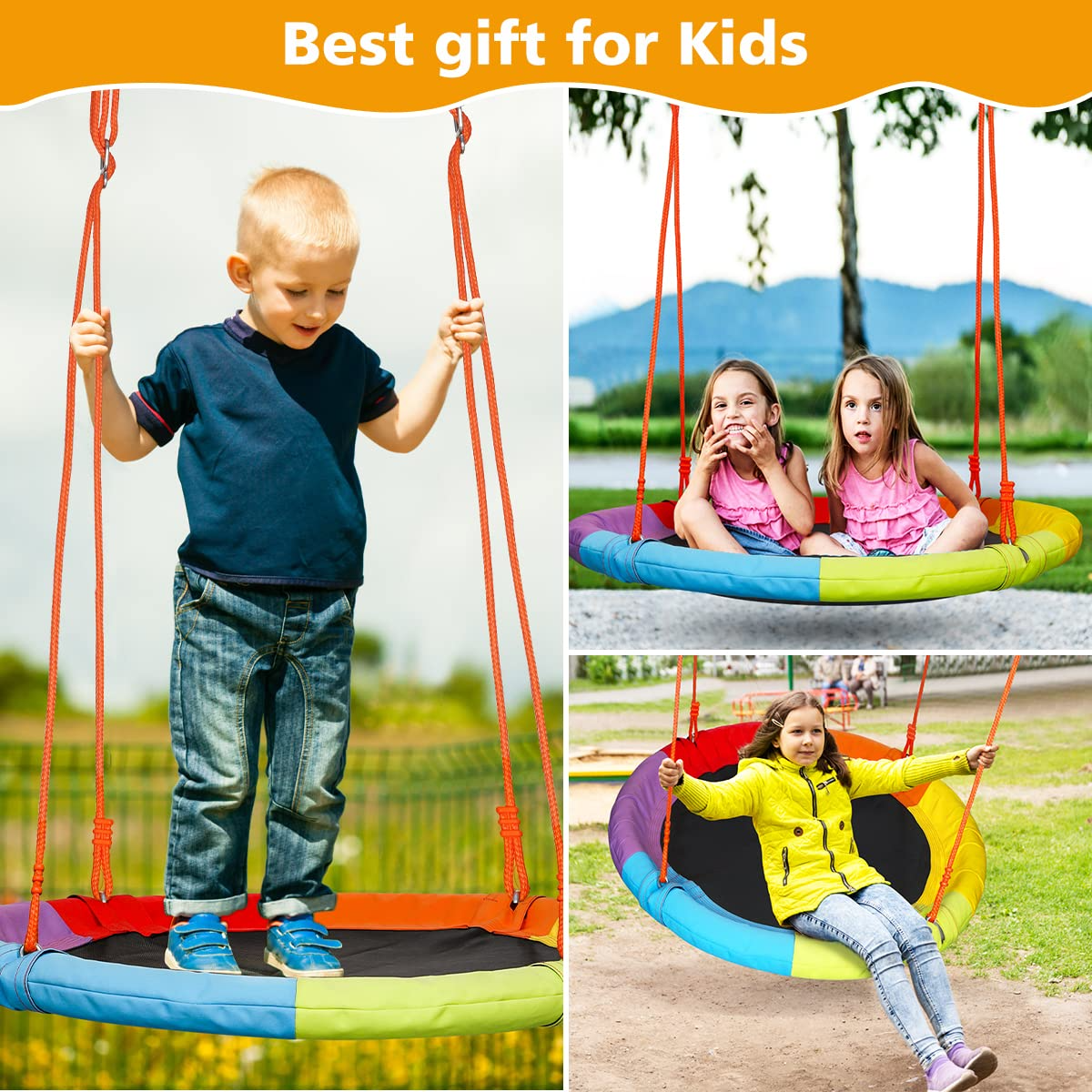 NOLITOY 2 Pairs Toys for Outside aldult Toy Outdoor Toys for Walking Rope  for Preschool Balance Buckets for Kids