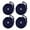 Blue, variant on Yirtree 4 Pack of 59.06in Double Braid Nylon Dockline,Mooring Rope Dock Line,Working Load Limit 1540 lbs,Breaking Strength 7,700 lbs