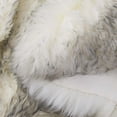 thumbnail image 5 of SAFAVIEH Sheep Skin Tiana Animal Runner Rug, Ivory/Smoke Grey, 2' x 8'5", 5 of 10
