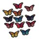 thumbnail image 4 of 12 Pedazos Parches de Ropa de Mariposa para Artesanías DIY , 7.5 x 5 cm, 4 of 7