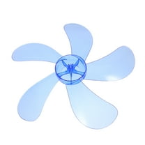 OUNONA Decorative Plastic Ceiling Fan Blades, Blue, Stylish Design and Easy Installation for Home