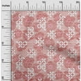 thumbnail image 1 of oneOone Cotton Cambric Medium Pink Fabric Floral & Texture Sewing Craft Projects Fabric Prints By Yard 42 Inch Wide, 1 of 4