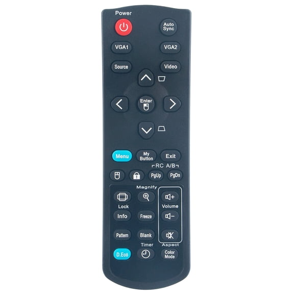 New Replace Remote for Viewsonic Projector PJD6353 PJD5126 PJD6653ws PJD6653w