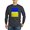 Charcoal, variant on CafePress - Ukraine Heart Long Sleeve T Shirt - Long Sleeve Dark T-Shirt
