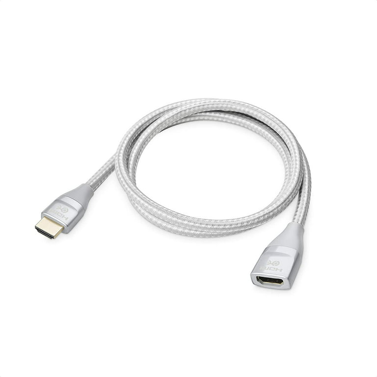 Câble HDMI™ ultra hte vit., certif., f. mâle - f. mâle, 8K, alu, 3