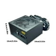 thumbnail image 6 of PC Desktop Computer 550W/650W/750W Power Supply Quiet Fan 8Pin Gaming PC Power Supply Computer Mining Accessories for PC Graphics, 6 of 7