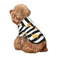 thumbnail image 5 of Gaeub Gold Flamingo Dog Hoodie Sweatshirts Warm Dog Clothes for Small Dogs,Puppy and Cat Costume-X-Small, 5 of 7