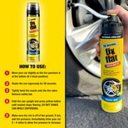 Fix-A-Flat Aerosol Emergency Flat Tire Repair and Inflator, for X-Large Tires, Eco-Friendly Formula, Universal Fit for All Cars, Trucks and SUVs, 24 oz. (Pack of 1)- S60369